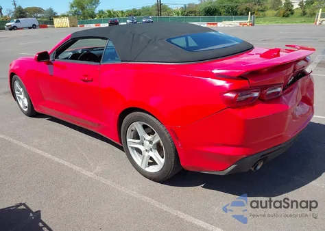2020 Chevrolet Camaro Rwd 1Lt z USA, uszkodzony, nr VIN 1G1FB3DS8L0113919
